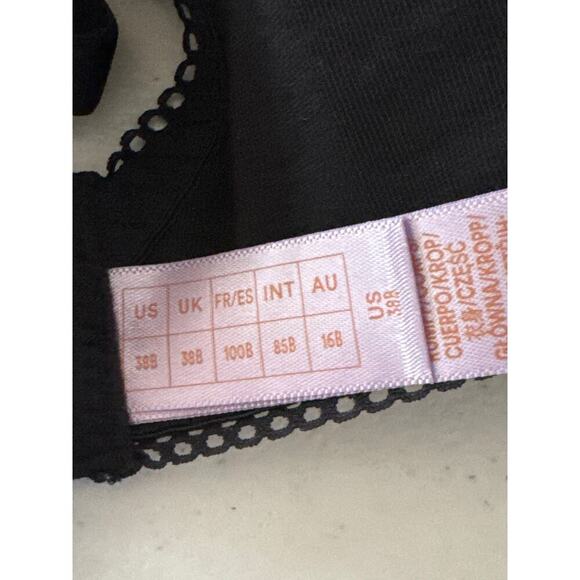 Savage Fenty Underwired Unlined Bra in Black 38B - Picture 9 of 11